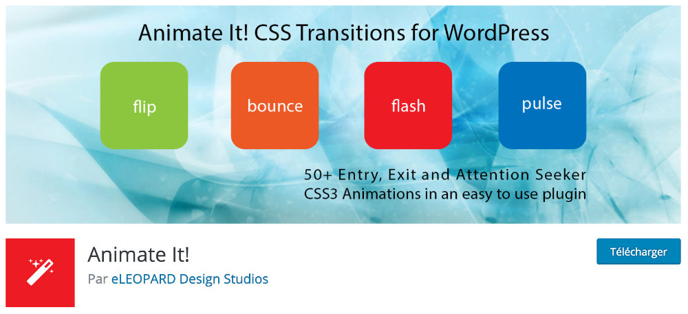 Plugin inutiles pour Divi : Animate It