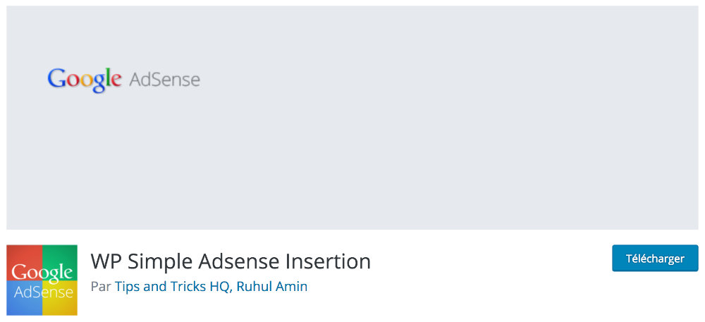 Plugin inutiles pour Divi : Google Adsense Insertion