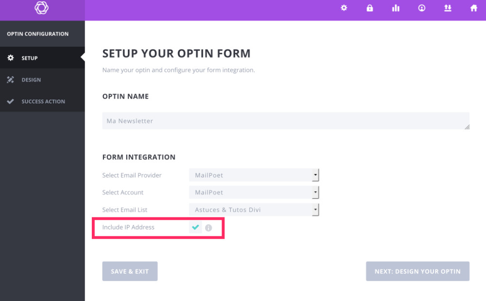 Bloom GDPR - collects IP addresses