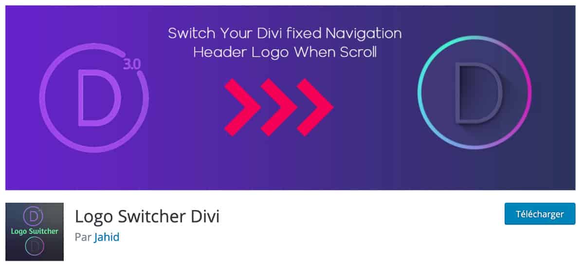 Logo Switcher For Divi