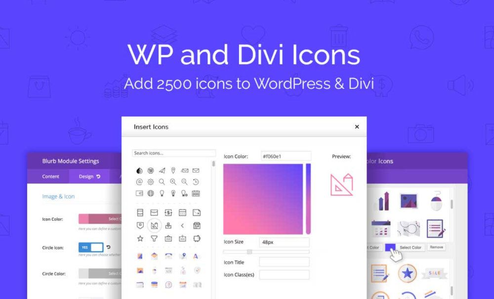 WP Divi Icon - plugin gratis para Divi