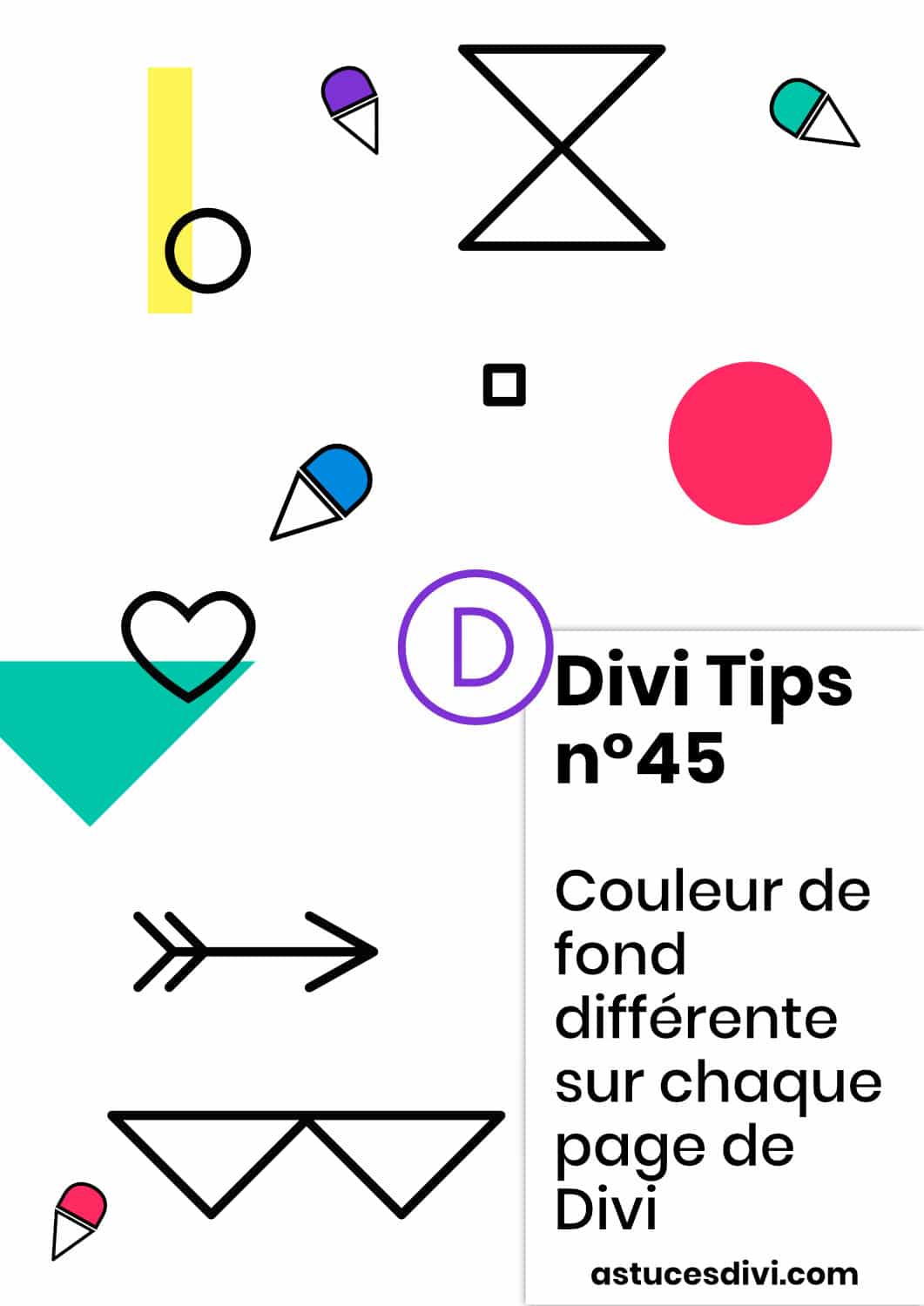 Couleur de fond différente sur chaque page de son site Divi