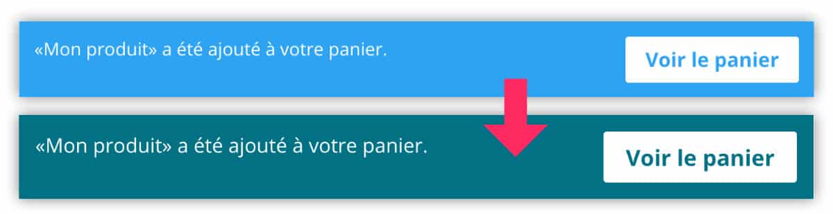 Changer les boutons de couleur WooCommerce et Divi