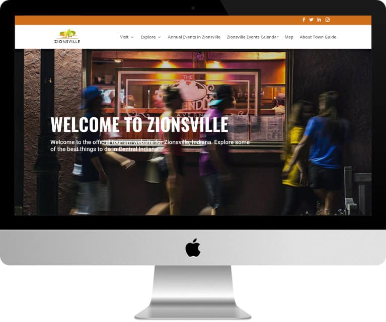 Ubicación Zionsville