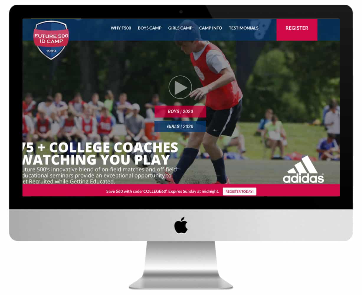 site de sport Divi : Future