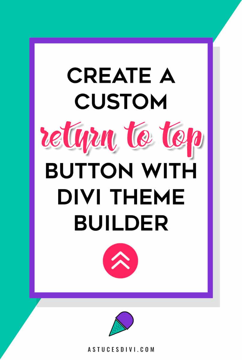 "Return to top" button