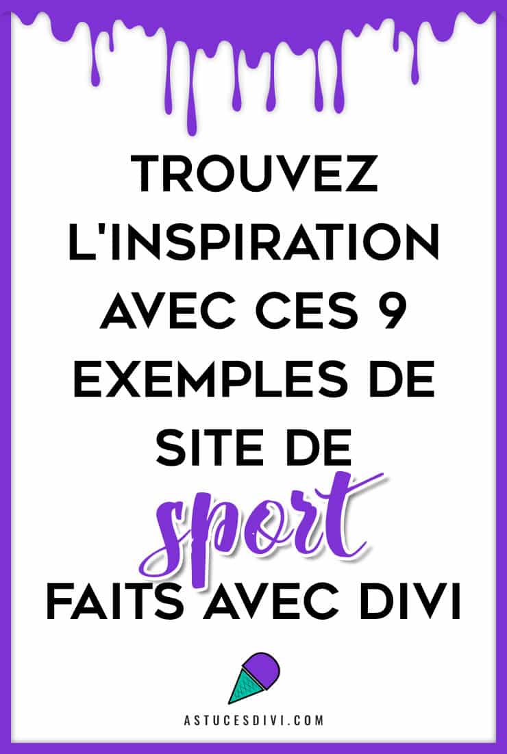 Sites de sport Divi