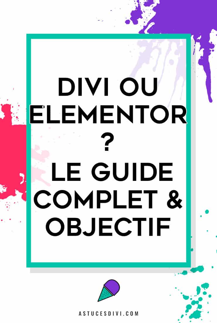 Guide Divi Elementor