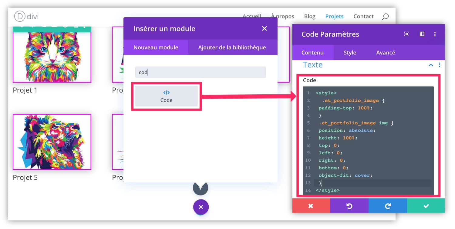 4 Portefeuille Module Code