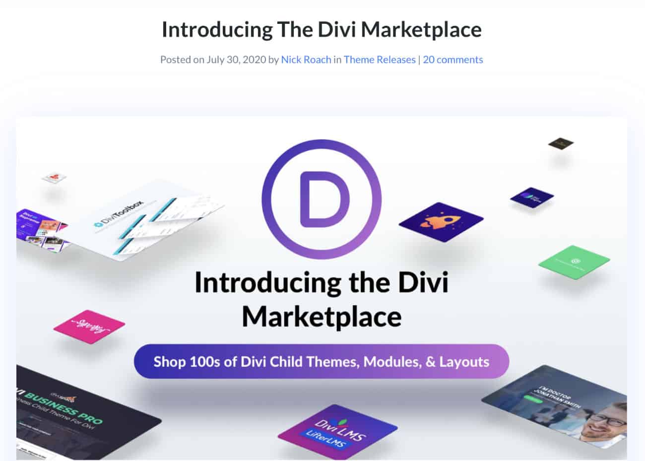 Divi Marketplace 2