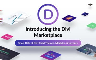 La Divi Marketplace est maintenant disponible !