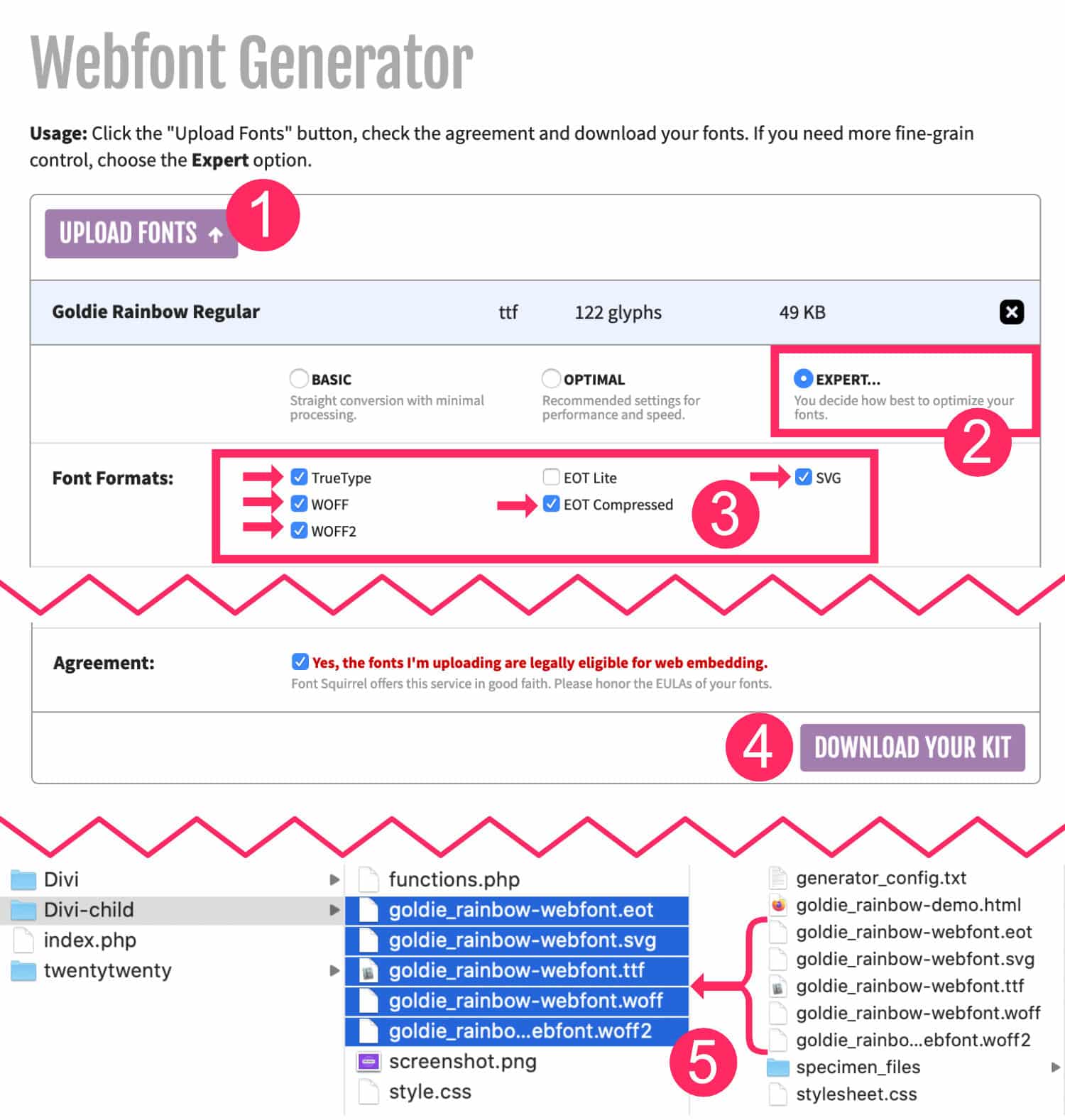 Font Squirrel Converter