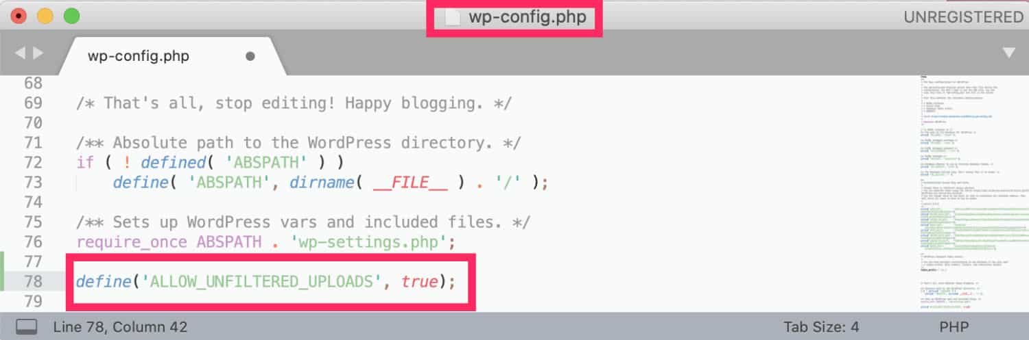 Wp Config File