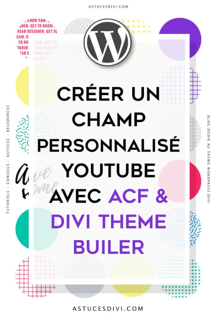 Youtube Acf Divi