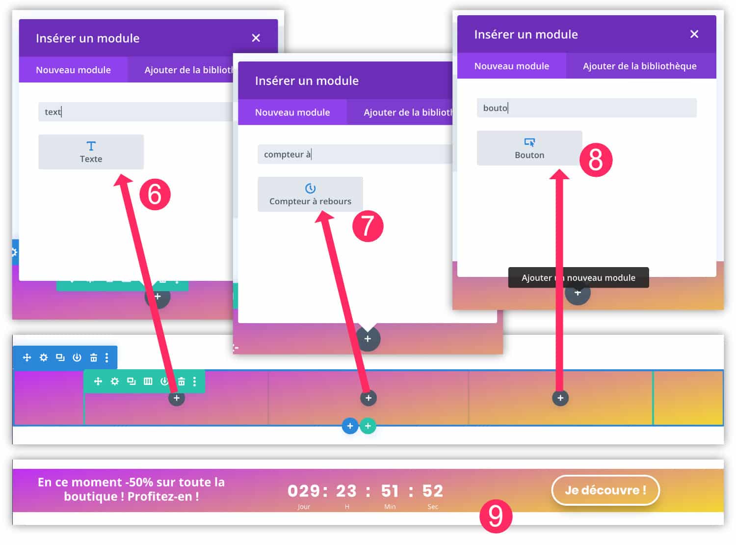 Divi Notification Bar 3