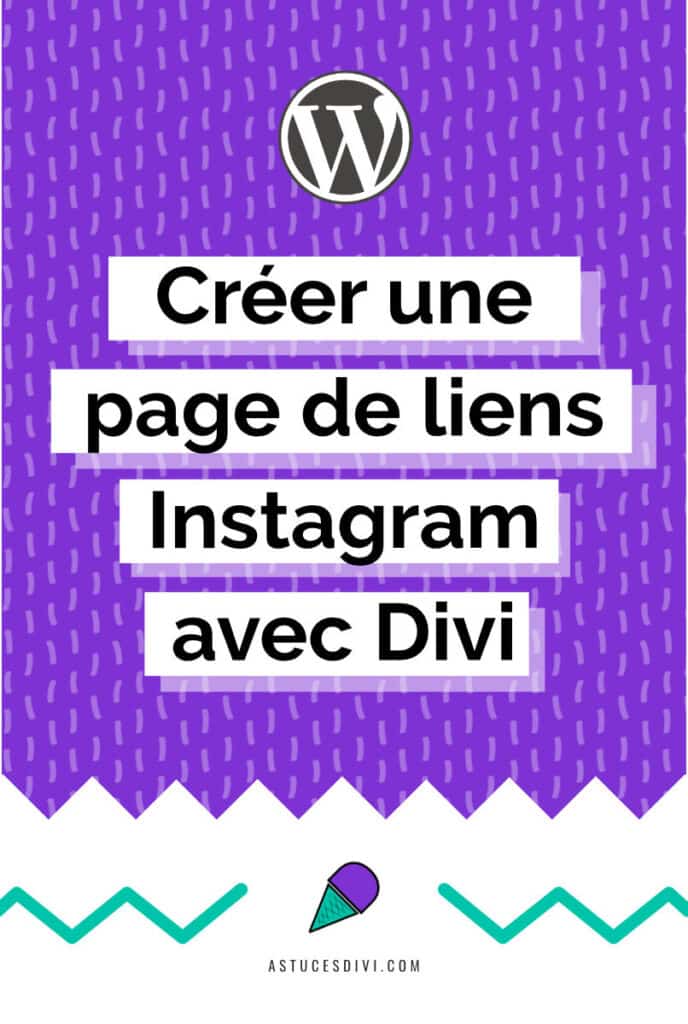 Instagram link page with Divi: no need for Linktree!