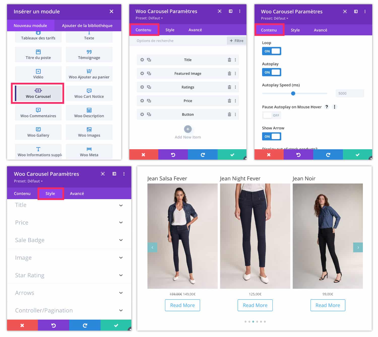 Module Woo Carousel