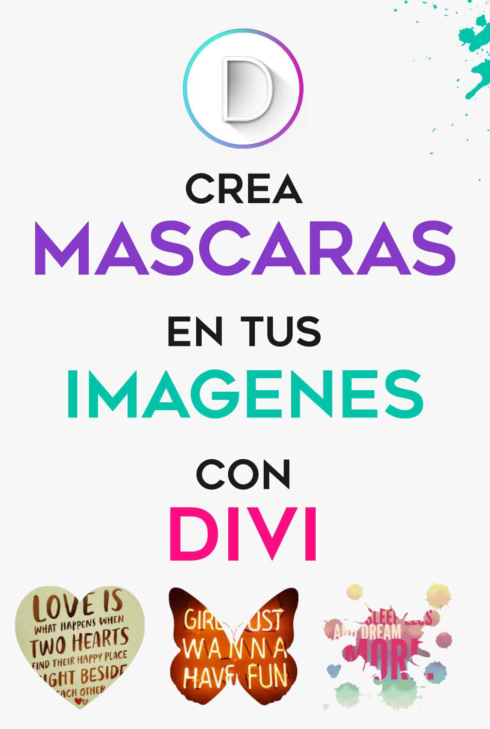 Crema mascaras con Divi