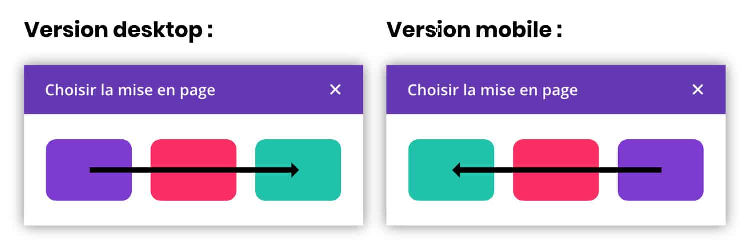 column reverse divi