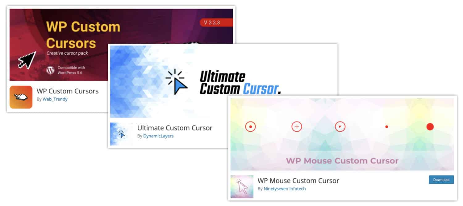 WP Custom Cursors Plugin - WorldPress IT