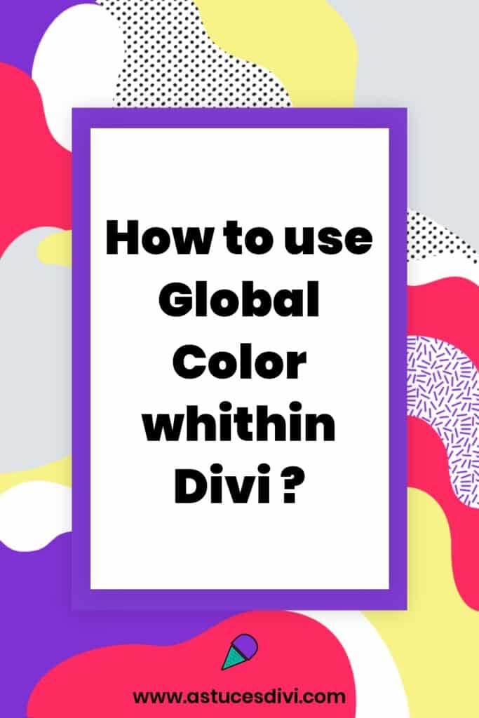 global color divi pin