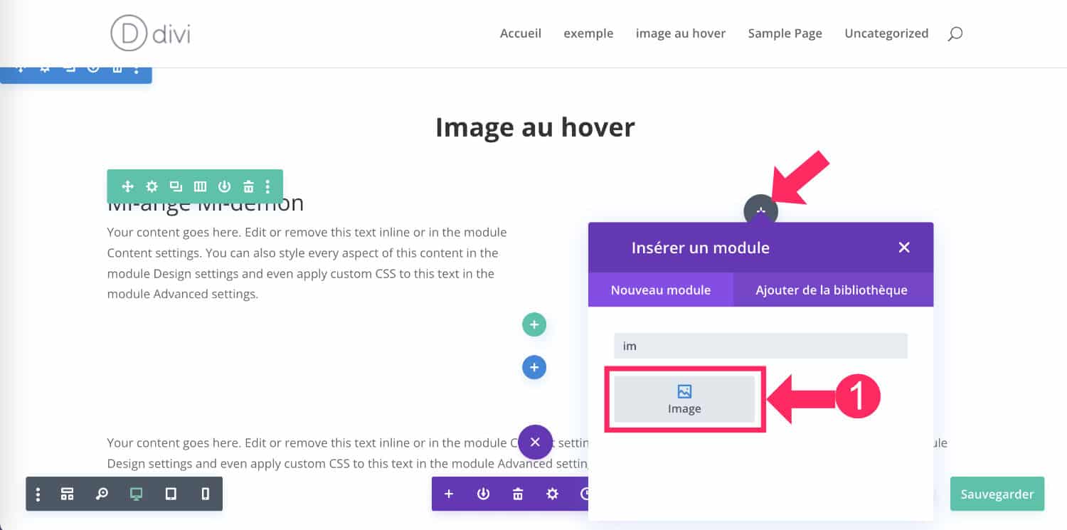 Add Image Module