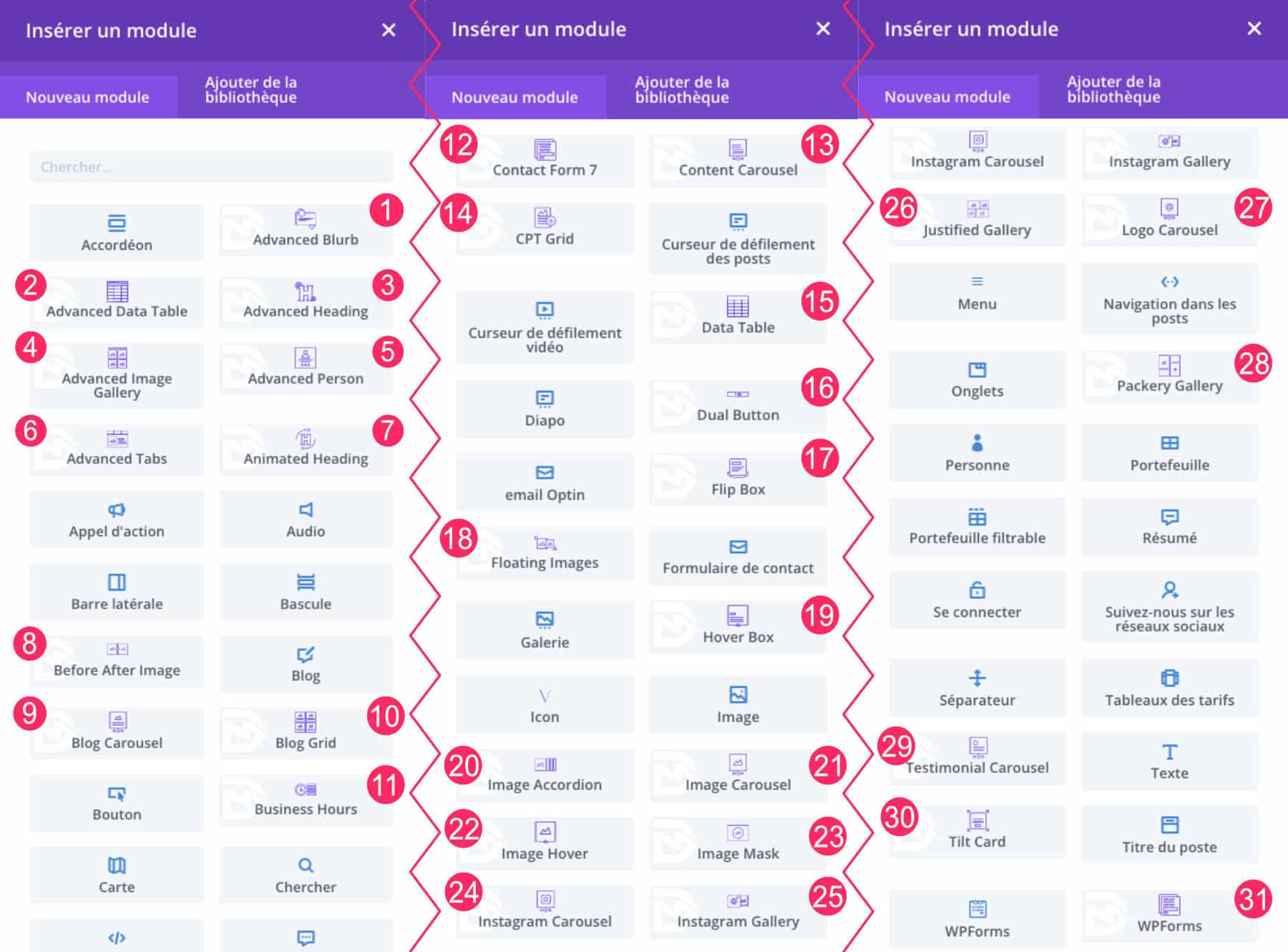 divi flash modules