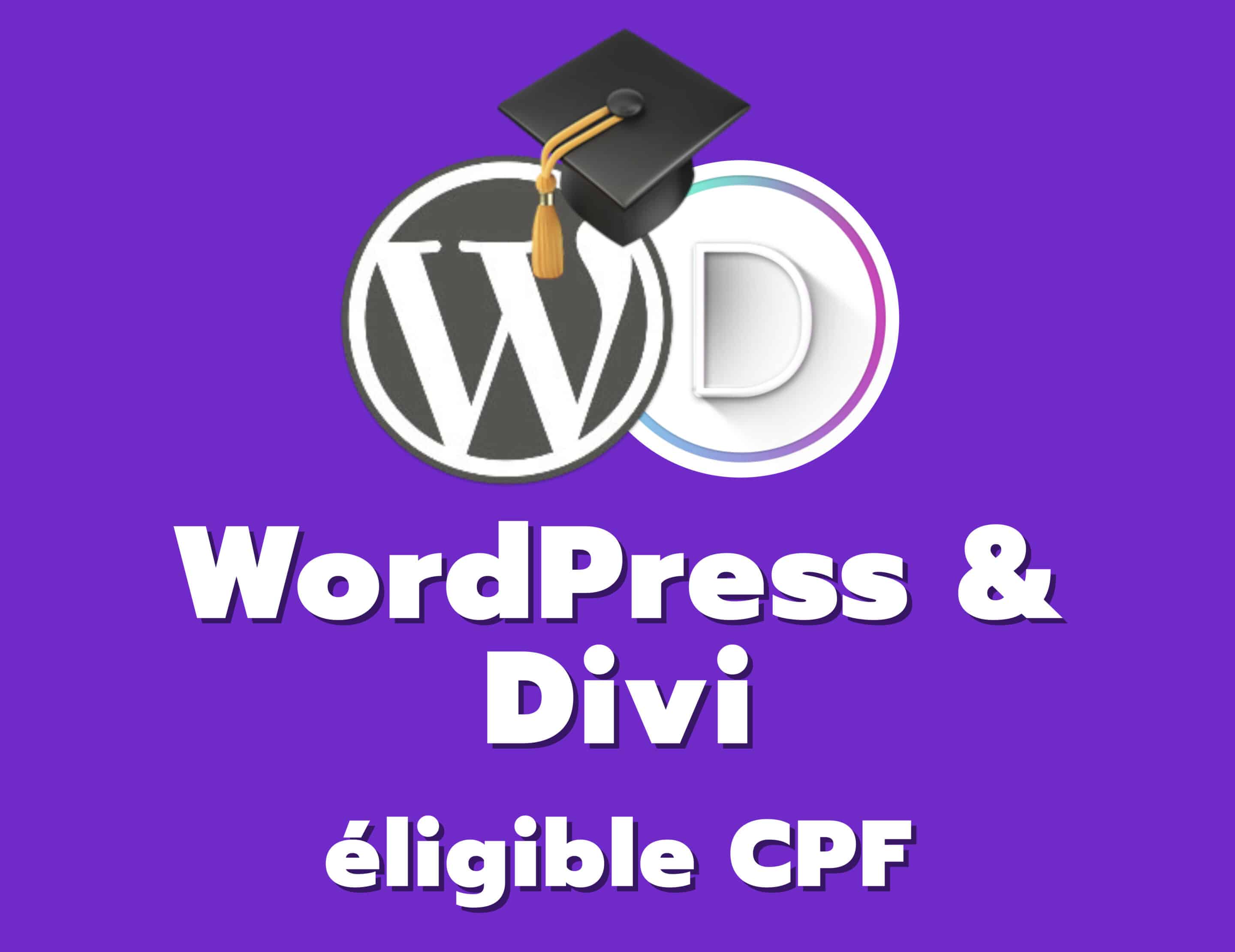 Formation WordPress et Divi CPF