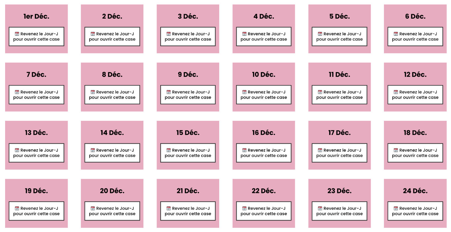 explications calendrier avent 4