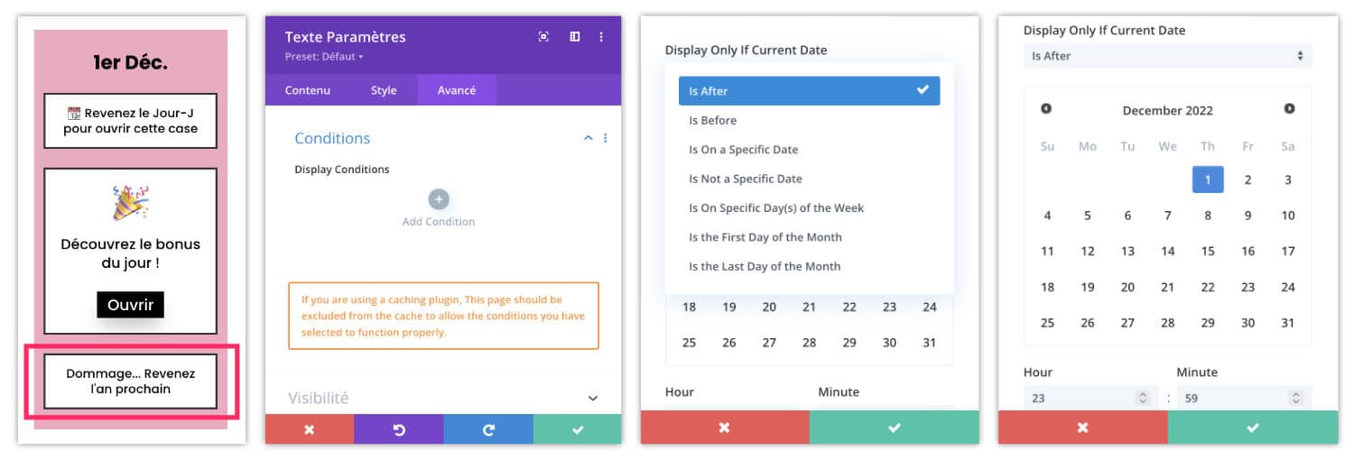 explications calendrier avent dommage