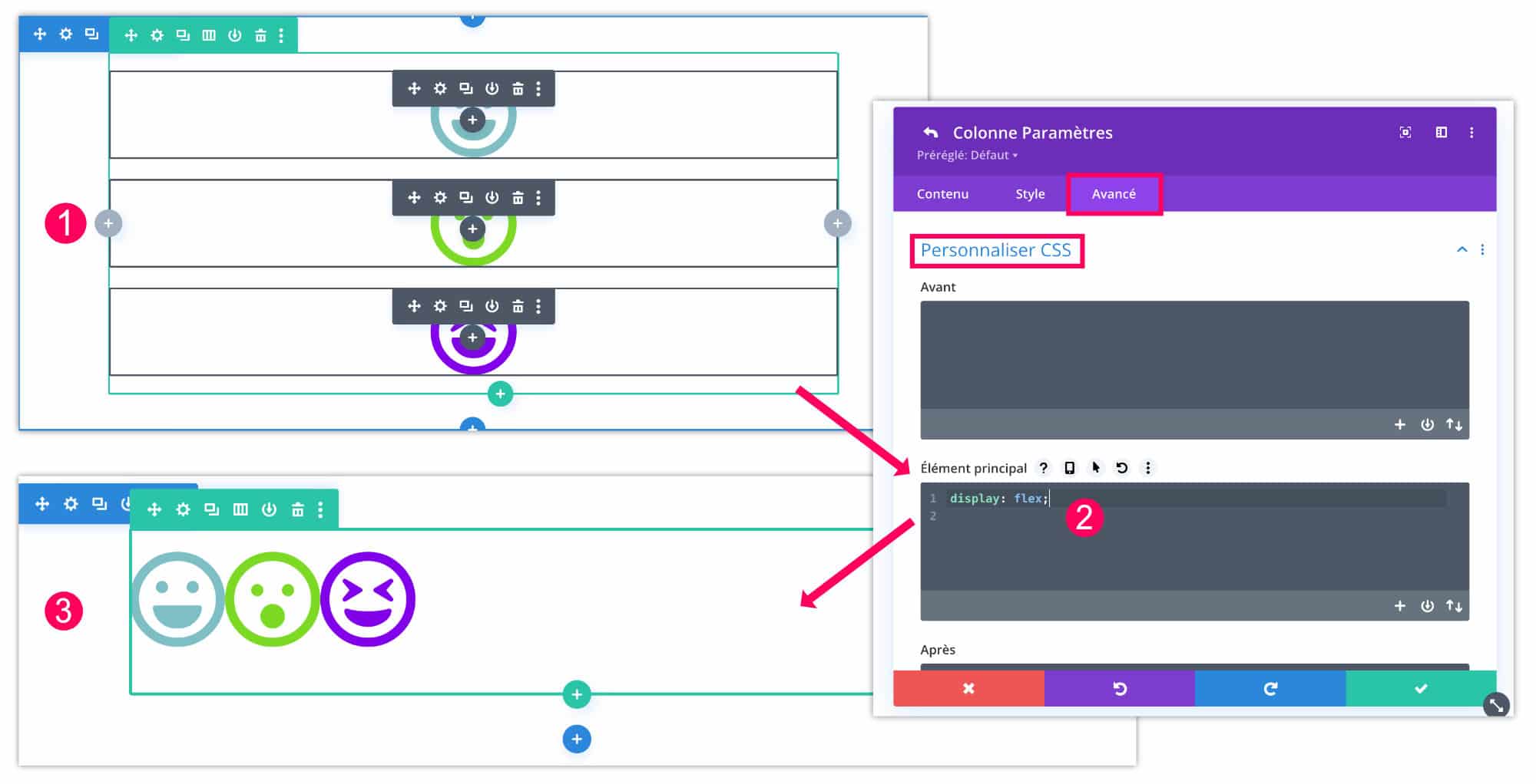 Divi flexbox display flex