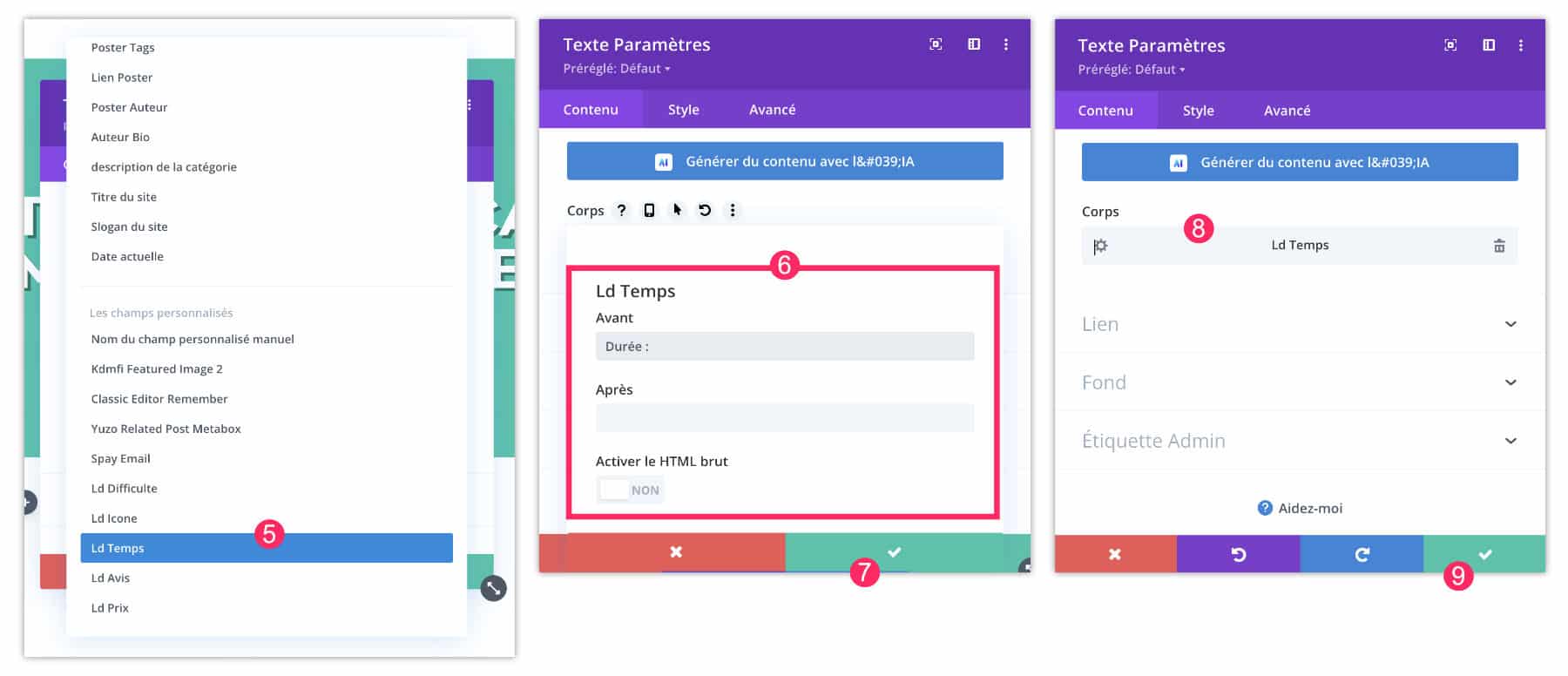 divi custom field 5